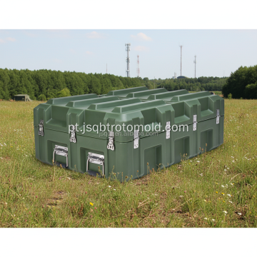 Caixa de transporte tático para drones de munição de rifles